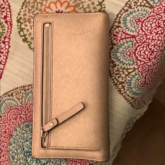 Gold shimmer Kate spade wallet - Picture 3 of 3